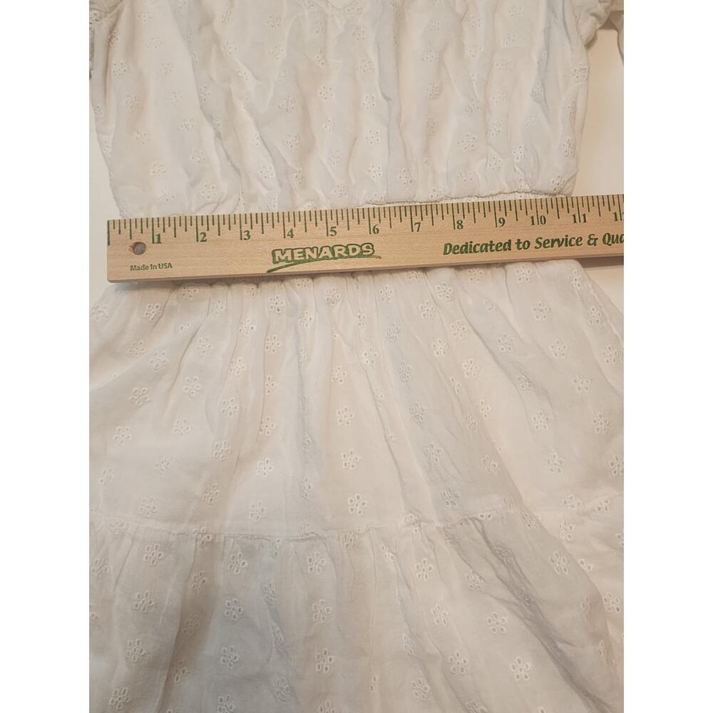 Hollister Women's White Fit & Flare Midi Dress, Small - Picture 7 of 8